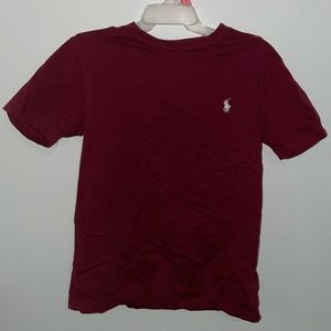 Ralph Lauren Burgundy Tee